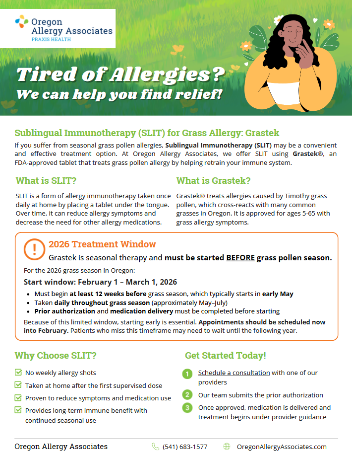 &nbsp;| Oregon Allergy Associates