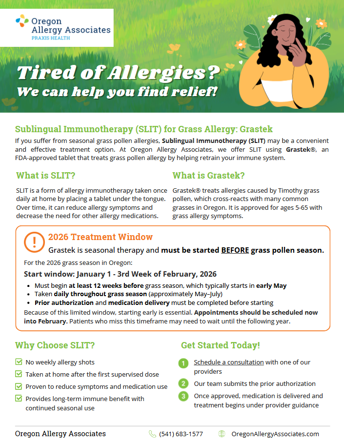 &nbsp;| Oregon Allergy Associates